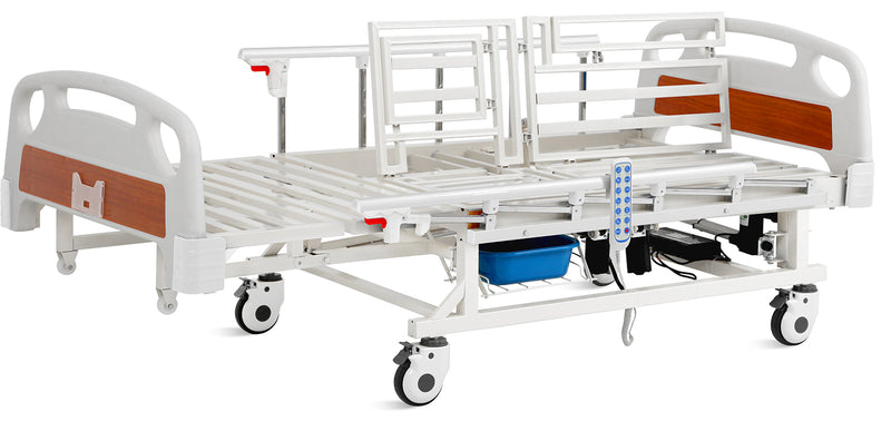 Hospital Bed 6 Functions Fully Electric Long Term Care Bed VIP Edition with Mattress & IV Pole (VP700)