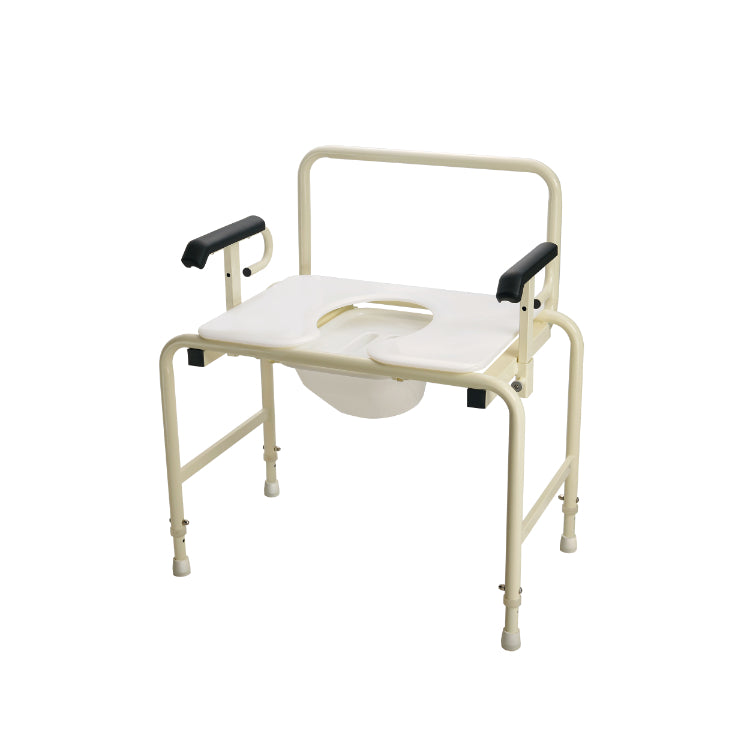 Bariatric HD Drop Arm Commodes